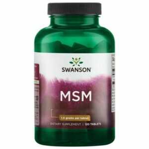 Swanson, MSM, 1500mg, 120 Tabletten - Blitzversand