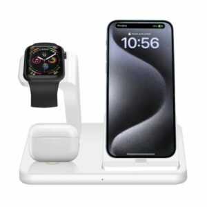 Schnell-Ladestation 3 in 1 USB-C iPhone 15 + AirPods Pro (USB-C) + Watch 6/7/8/9