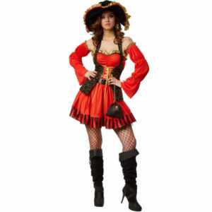 Frauenkostüm Piratenkostüm Damen Fasching Halloween Sexy Piraten Piratin Kostüm