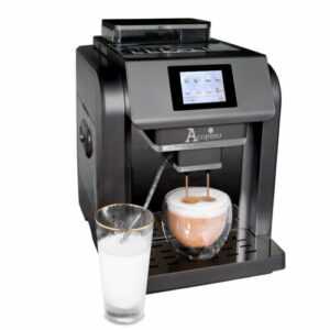 Acopino Kaffeevollautomat mit One-Touch und Milchsystem Monza anthrazit,AS
