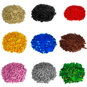 LEGO® 400 Steine gemischt - Verschiedene Farben zum auswählen - NEU