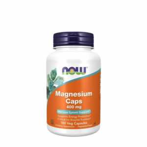Now Foods Magnesium 400 mg 180 kaps Nerven Energie Muskeln
