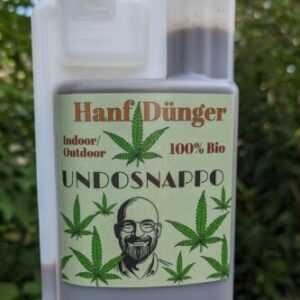 Undosnappo Hanf- Dünger Canabis-Dünger Weed-Dünger 100% Bio Flüssig