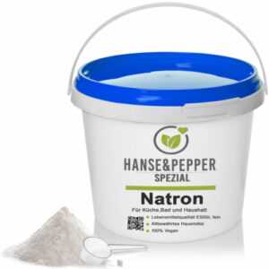 5kg Reines Natron Pulver Natriumhydrogencarbonat E 500 (ii) Backsoda - Pro Serie