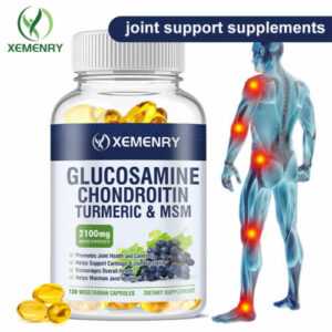 Glucosamin Chondroitin Kurkuma & MSM – Gelenkunterstützung, Entzündungshemmend