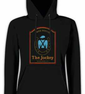 THE JOCKEY I Damen Hoodie Kapuzenpullover Shameless Pub Frank Gallagher Symbol