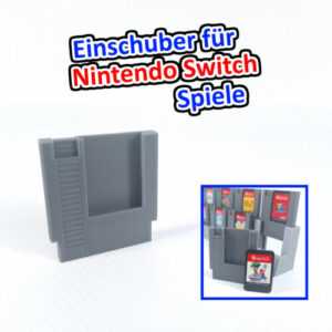 Hülle für Nintendo Switch Spiele Cartridge Stand Halter Halterung Aufsteller NES