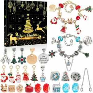 Adventskalender 2023 Mädchen Schmuck, Schmuck Adventskalender 2023 Kinder, 24