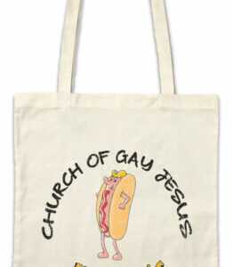 Church Of Gay Jesus Stofftasche Einkaufstasche Ian Gallagher Shameless Kirche