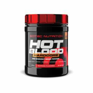 Scitec Nutrition Hot Blood Hardcore Pre-Workout 375g + FREE SAMPLE