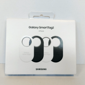 Samsung Galaxy SmartTag2 Bluetooth-Tracker Kompass Schwarz/Weiß 4 Stück, wie neu