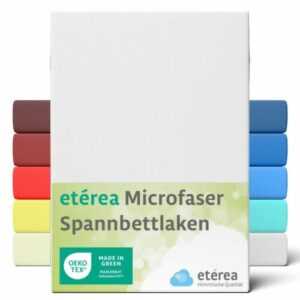 Microfaser Spannbettlaken Laken Bettlaken Spannlaken etérea Fachhandel Qualität