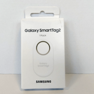 Samsung Galaxy SmartTag2 Bluetooth-Tracker Suche Kompassansicht weiß, wie neu