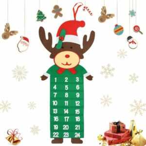 Adventskalender zum Befüllen KinderAdventskalender RentierAdventskalender Tas...