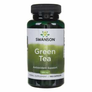 Swanson Grüner Tee 500 mg, 100 Kapseln