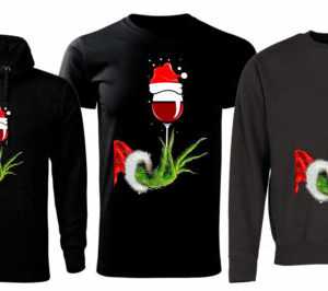 Grinch Glas T-Shirt | Pulli | Kapuzenhoodie Damen & Herren Unisex