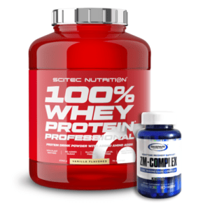 Scitec Nutrition 100% Whey Protein 2350g Bonus Zink Magnesium Vit. B6 90 Kapseln