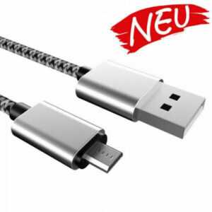 2m Micro USB Ladekabel Datenkabel für Samsung Huawei LG Sony PS4 Tablet Android