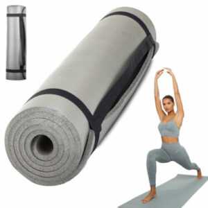 Pilates Yogamatte Fitnessmatte Gymnastikmatte Sport Matte 1 cm dick 180x60 cm