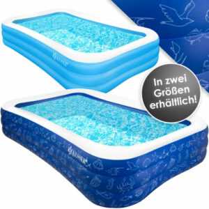 KESSER® Aufblasbar Schwimmbecken Planschbecken Schwimmbad Groß Familien Pool