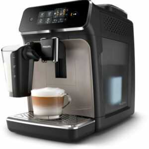 Philips Kaffeevollautomat 2200 Series, LatteGo Milchsystem, Braun (EP2235/40)