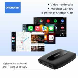 Ottomotion Kabelloser Carplay TV AIBOX Android Auto Multimedia-Streaming-Player
