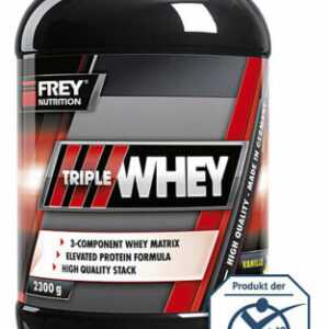 Frey Nutrition Triple Whey Protein - 2300g Eiweiss - 100% Whey
