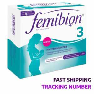 Femibion 3 56/112 tableten Folsäure DHA Vitamine Metafolin Stillzeit NEU OVP