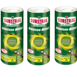 Substral Celaflor Ameisen-Mittel 3 x 500 g staubfreies Ködergranulat