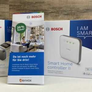 Bosch Starter Set Smart Home Controller II + Radiator Thermostat2 + 20%Gutschein
