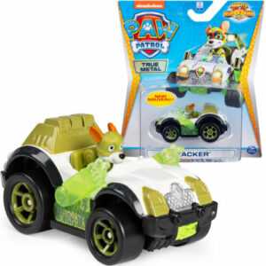 Paw Patrol Mighty Pups Tracker Metall Auto True Metal Spin Master