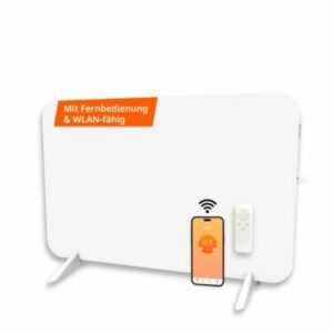 Könighaus - Dual-Infrarotheizung - 450W - Standgerät/Wandmontage - inkl App/Wifi