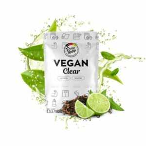 Vegan Clear Protein Pulver 1KG Erfrischungsgetränk Grüntee-Limette Aus Germany