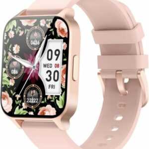 Smartwatch Damen mit Telefonfunktion Armbanduhr Watch iPhone Samsung Xiaomi Tab