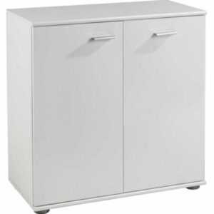 Kommode Sideboard Highboard Schrank Anrichte Wohnzimmer Esszimmer mit Türen Weiß