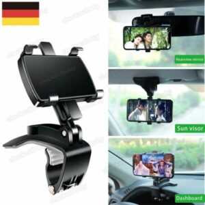 Universal 360° Auto Halterung KFZ Handy Smartphone Halter Armaturenbrett Clamp