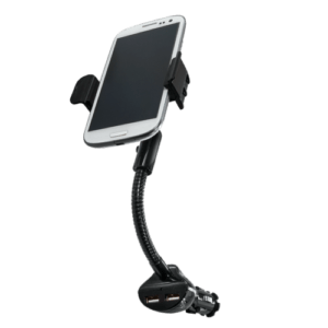 Handyhalterung Auto 360° Universal Smartphone KFZ USB Halter Zigarettenanzünder