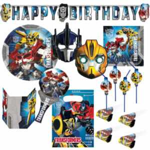Transformers Geburtstag Kindergeburtstag Superhelden Deko Party Dekoration