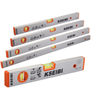 KSEIBI Wasserwaagen Set 5 tlg magnetisch Alu Wasserwaage