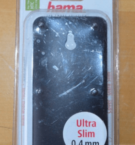 Hama Handyhülle für HTC One mini, in schwarz, original verpackt