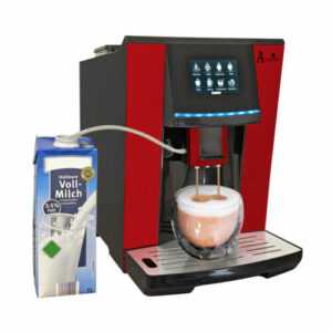Acopino Kaffeevollautomat Vittoria mit OneTouch-Funktion und Milchsystem RED,AS