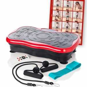 Vibrationsplatte "Ultraslim" 5 Trainingsprogramme belastbar max. 120 kg B-WARE