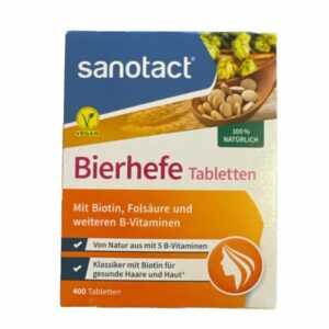 Sanotact Bierhefe Tabletten (400 Stk.) Schönheit und Gesundheit