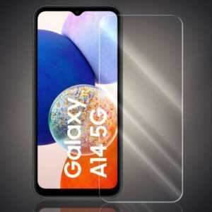 2x Panzer Folie für Samsung Galaxy A14 / A14 5G Echt Glas Display Schutz Folie