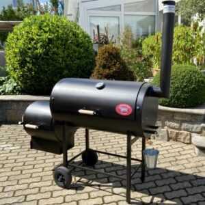 BBQ FriesStyle Smoker Standard ca. 20" 6 mm Materialstärke, Aschekasten