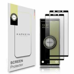 KAPKEYS 2x Sony Xperia 5 Panzerfolie Echtglas Schutzglas