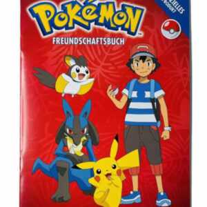 Freundschaftsbuch Pokemon Freundebuch Poesiealbum Schulfreunde Kinder Schule NEU