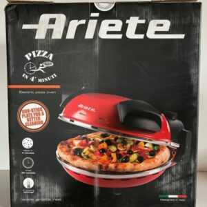 Ariete 909 Pizzaofen mit Steinplatte, Pizza in 4 Min., Originalverpackung unben.