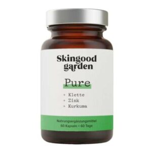 Skingood Garden Pure mit Klette, Zink, Kurkuma - 60 Kapseln