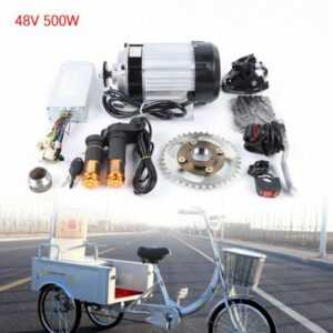 500W 48V Elektrofahrrad Bürstenloses Motor E-fahrrad Dreirad Bike Umbausatz
